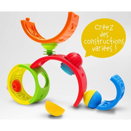 Arches Arc en ciel et balles sensorielles - Lalaboom