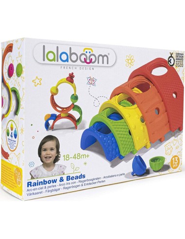Arches Arc en ciel et balles sensorielles - Lalaboom