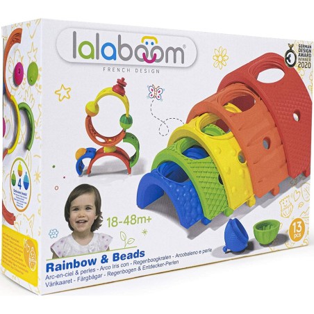 Arches Arc en ciel et balles sensorielles - Lalaboom
