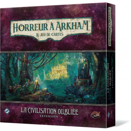La Civilisation OUbliée - Horreur à Arkham Jeu de cartes - Fantasy Flight Games