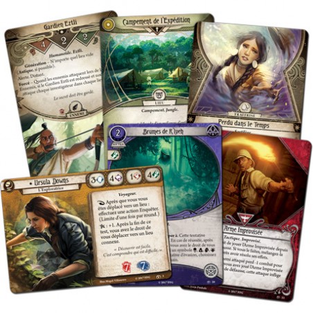 La Civilisation OUbliée - Horreur à Arkham Jeu de cartes - Fantasy Flight Games