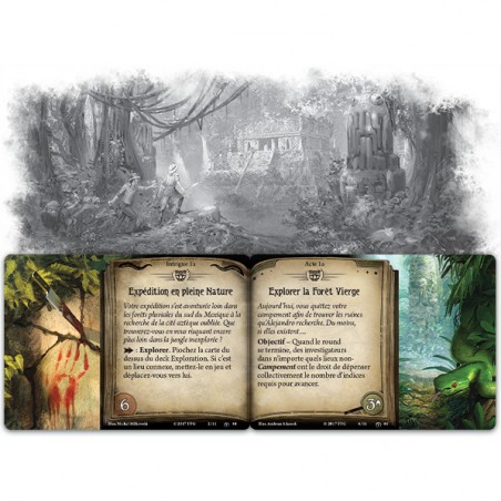La Civilisation OUbliée - Horreur à Arkham Jeu de cartes - Fantasy Flight Games