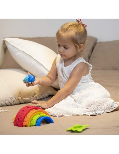 Arches Arc en ciel et balles sensorielles - Lalaboom