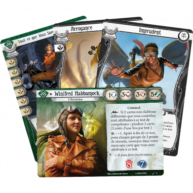 Winifred Habbamock - Horreur à Arkham Jeu de Cartes - Fantasy Flight Games