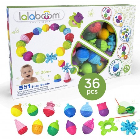 Perles Lalaboom inspiration Montessori