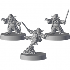Grand Maître Yoda - Extension Commandant - Star Wars Légion - Fantasy Flight Games 2