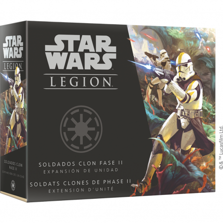 Soldats Clone de Phase 2 - Extension d'Unité - Star Wars Légion - Fantasy Flight Games
