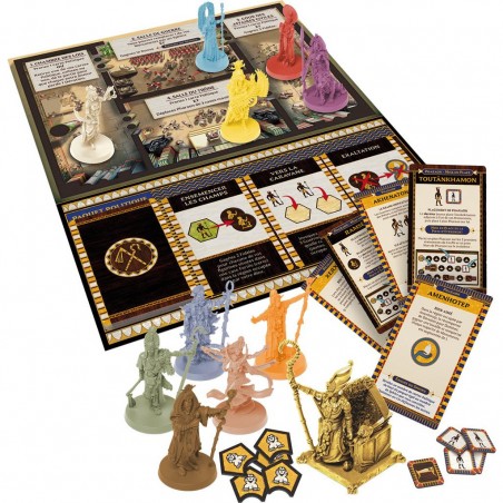 Ankh: Les Dieux d'Egypte - Pharaon - Jeux de société - Cmon