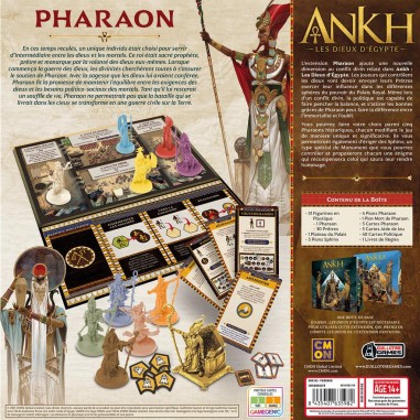 Ankh: Les Dieux d'Egypte - Pharaon - Jeux de société - Cmon