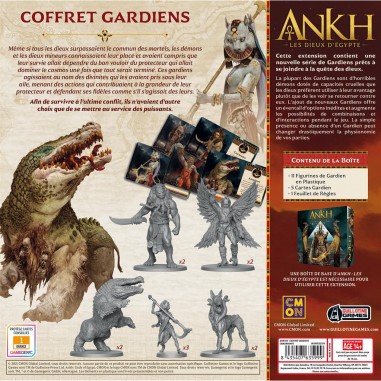 Ankh: Les Dieux d'Egypte - Coffret Gardien - Jeux de société - Cmon