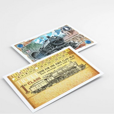 Aventuriers du Rail Europe - Pack de sleeves - Accessoires - Gamegenic