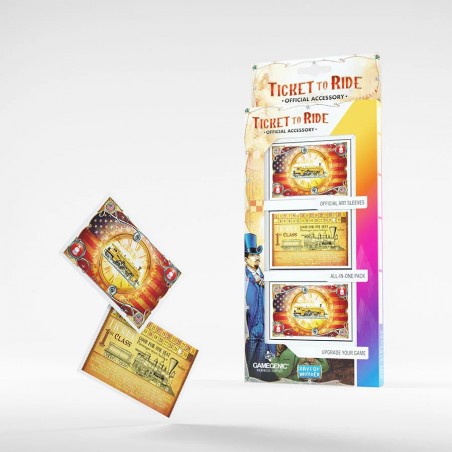 Aventuriers du Rail - Pack de sleeves - Accessoires - Gamegenic