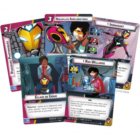 Marvel Champions - Ironheart - Un jeu - Fantasy Flight Games