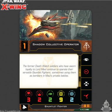 Chasseur Gauntlet - Star Wars X-Wing 2.0 - Atomic Mass Games