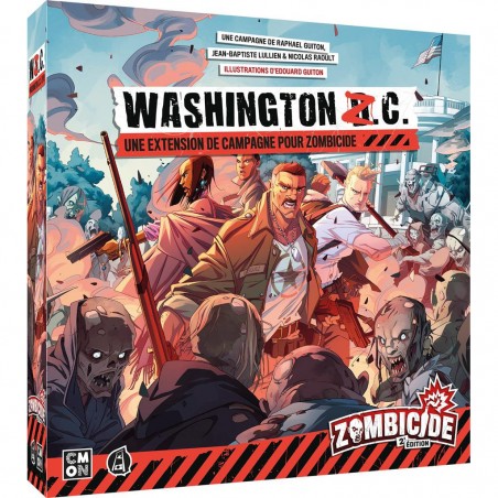 Zombicide 2ème Edition : Saison 1 - Washington Z.C. - Extension - Jeux de société - Cmon