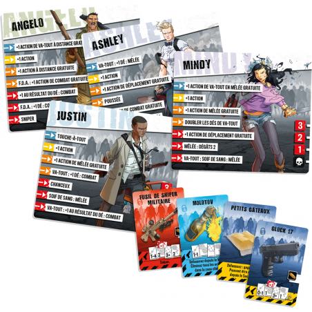 Zombicide 2ème Edition : Saison 1 - Washington Z.C. - Extension - Jeux de société - Cmon