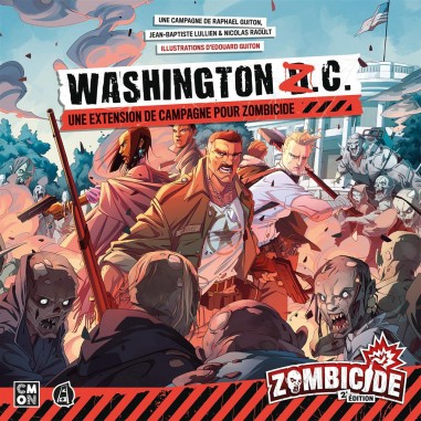 Zombicide 2ème Edition : Saison 1 - Washington Z.C. - Extension - Jeux de société - Cmon