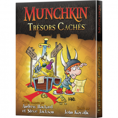 Trésors Cachés - Extension Munchkin - Jeu de CartesEsprit Jeu - Edge