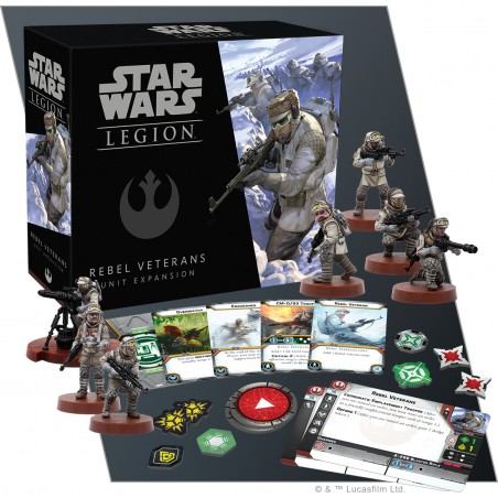 Vétérans Rebelles - Extension d'Unité - Star Wars Légion - Atomic Mass Games