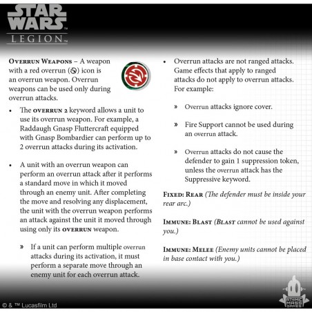 Ornithorptère Raddaugh Gnasp - Extension d'Unité - Star Wars Légion - Fantasy Flight Games
