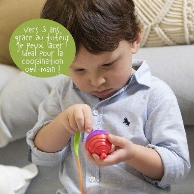 Perles Lalaboom inspiration Montessori