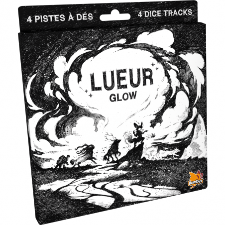 Lueur : Pack de 4 pistes à dés- Jeux de société - Bombyx