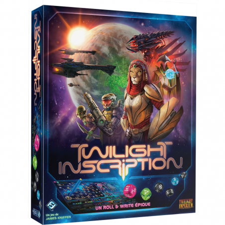 Twilight Inscription - Jeu de Dés - Roll & Write - Fantasy Flight Games