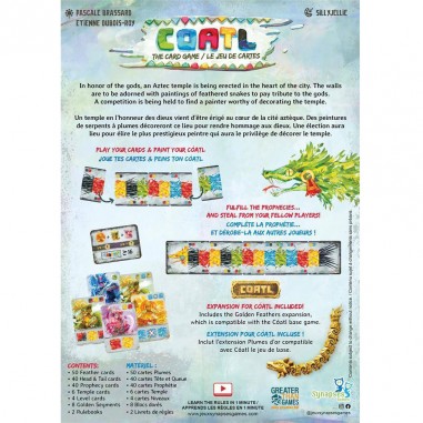 Coàtl: Le Jeu de Cartes - Jeux de société - Synapses Games