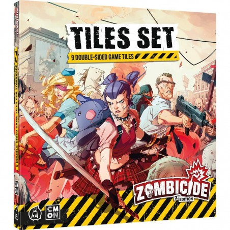 Zombicide : Set de Dalles Saison 1 - Extension - Jeux de société - Cmon