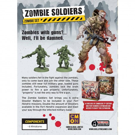 Zombicide : Soldats Zombies - Extension - Jeux de société - Cmon