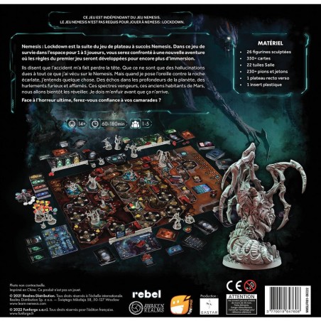 Nemesis: Lockdown - Jeux de société - Awaken Realms