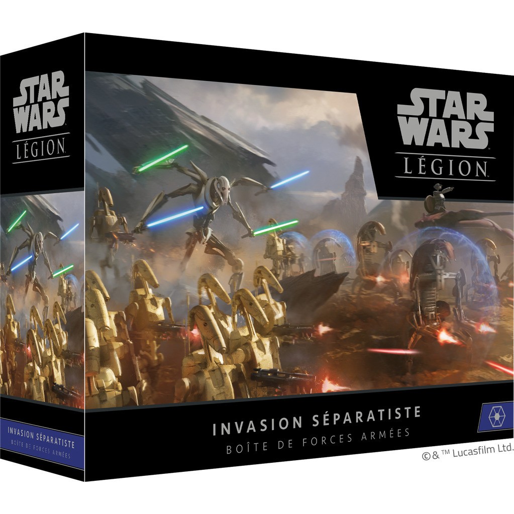 Atomic Mass Games Invasion Séparatiste Forces Armées Star Wars Légion 
