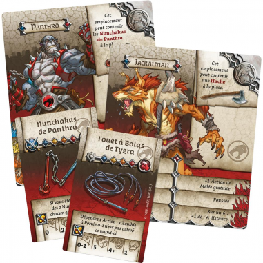 Zombicide: Black Plague - Thundercats Pack 2 - Jeux de figurines - Cmon