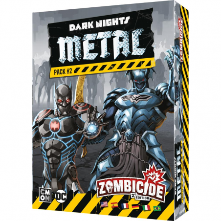Zombicide : Dark Nights Metal Pack 2 - Extension - Jeux de société - Cmon