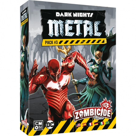 Zombicide : Dark Nights Metal Pack 3 - Extension - Jeux de société - Cmon