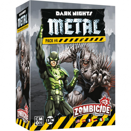 Zombicide : Dark Nights Metal Pack 4 - Extension - Jeux de société - Cmon
