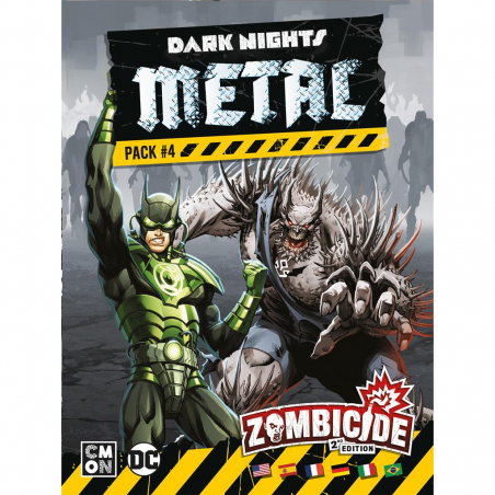 Zombicide : Dark Nights Metal Pack 4 - Extension - Jeux de société - Cmon