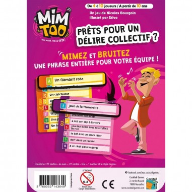 Mimtoo - Jeu de société - Cocktail Games