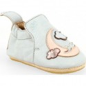 Blublu Moon Inwy/rose Baba - Chaussons semelle souple Bébé Fille - Easy Peasy 