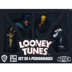 Looney Tunes Mayhem : Set de 4 Personnages - Cmon