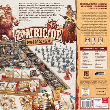 Zombicide - Undead or Alive - Jeux de société - Cmon