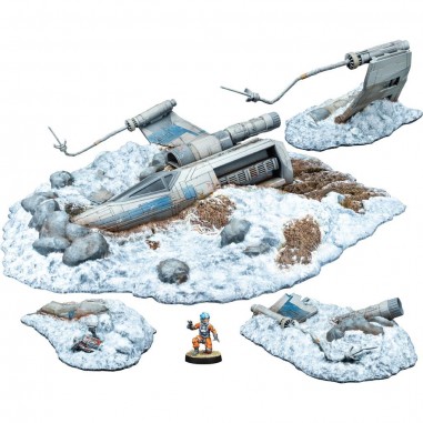 Star Wars: Légion - Crash de X-Wing - Fantasy Flight Games - Jeux de figurines - Atomic Mass Games
