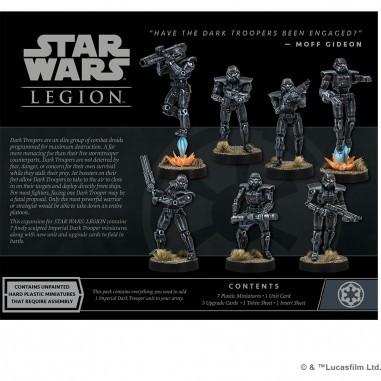 Dark Troopers Impériaux - Extension d'Unité - Star Wars Légion - Atomic Mass Games