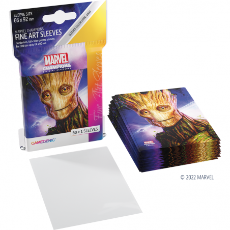 Marvel Champions Art Sleeves - Groot - Accessoires - Gamegenic