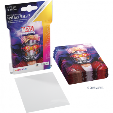 Marvel Champions Art Sleeves - StarLord - Accessoires - Gamegenic