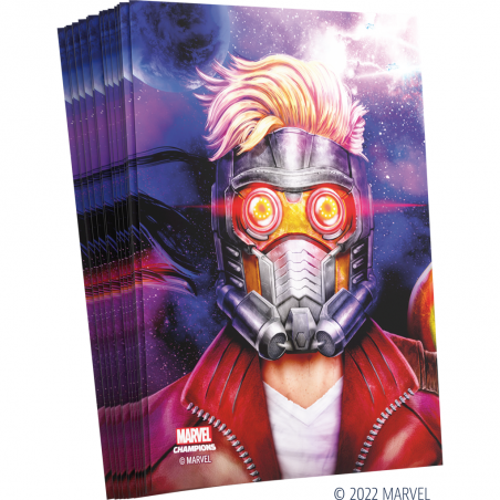 Marvel Champions Art Sleeves - StarLord - Accessoires - Gamegenic