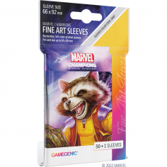 Marvel Champions Art Sleeves - Rocket Raccoon - Accessoires - Gamegenic