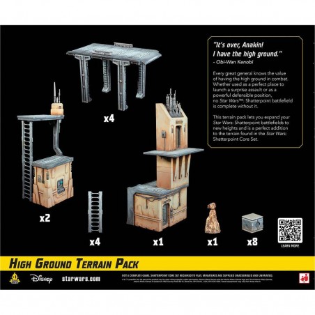 Star Wars: Shatterpoint - Set de Terrain Surélevé - Jeux de figurines - Atomic Mass Games