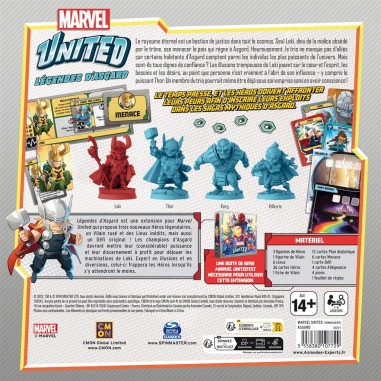 Marvel United - Légendes d'Asgard - Jeux de société - Cmon
