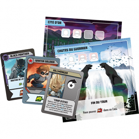 Marvel United : The Rise of the Black Panther - Extension - Jeux de société - Cmon